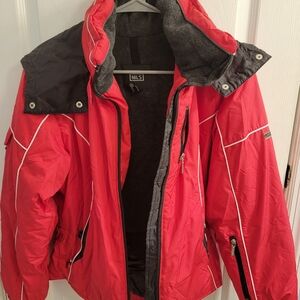 Nils red ski jacket